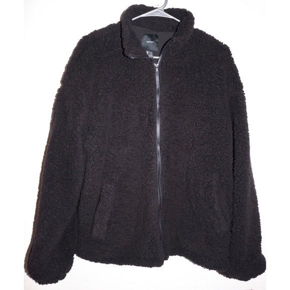 Forever 21 Jackets & Blazers - NWT Forever 21 Sherpa zip up